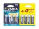  Varta AA bat Alkaline 4+4 HIGH(04906121448)