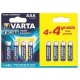  Varta AAA bat Alkaline 4+4 HIGH(04903121448)