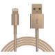  Lightning to USB for iPhone 5/5S/6/6S Gold