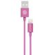  Rapid Lightning Cable - 100 MFI (Pink) (6284128)