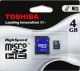  4 GB microSDHC class 4 + SD adapter