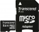  8 GB microSDHC class 10 + SD Adapter TS8GUSDHC10