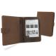  Amazon Kindle 6 Book Style Natural Hemp Case Cocoa Brown
