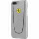  Ferrari Pit Stop Real Carbon Fiber Case iPhone 7 Plus Silver (FEPICHCP7LSI)