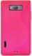  Elastic PU LG Optimus L7 P705 Pink (211512)