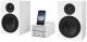  Set iPod Goes HiFi Silver with White speakers