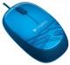 Logitech Mouse M105 Blue USB - , ,   