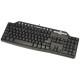  Multimedia Keyboard 177870 Black USB