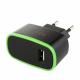  TZR-06 Travel charger 1USB 2,1A Black